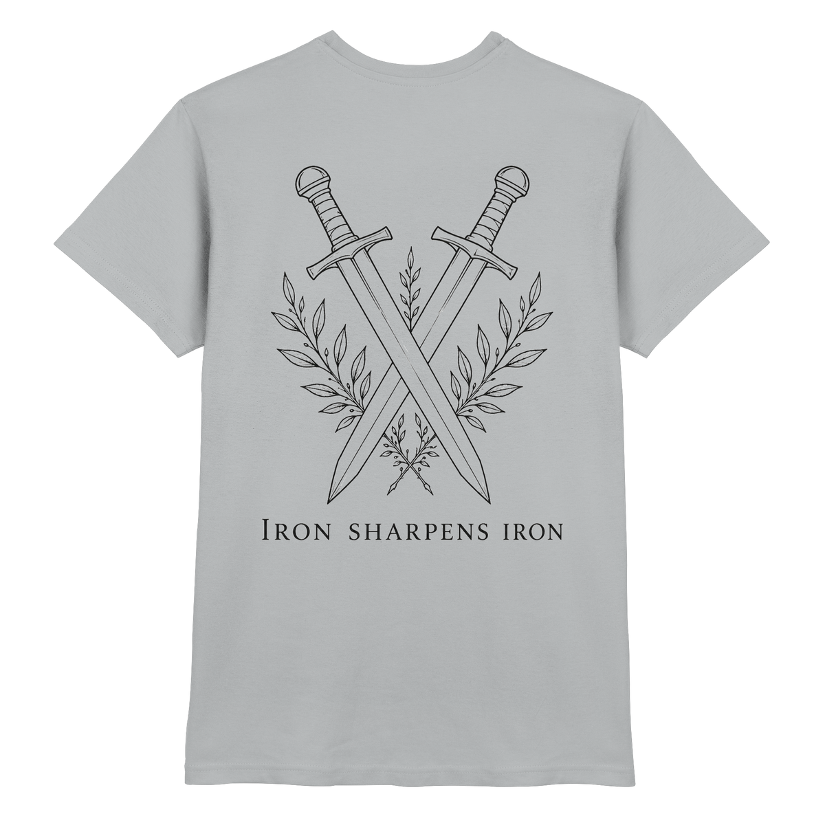 Premium-T-Shirt // Iron sharpens Iron  - Premium Shirt