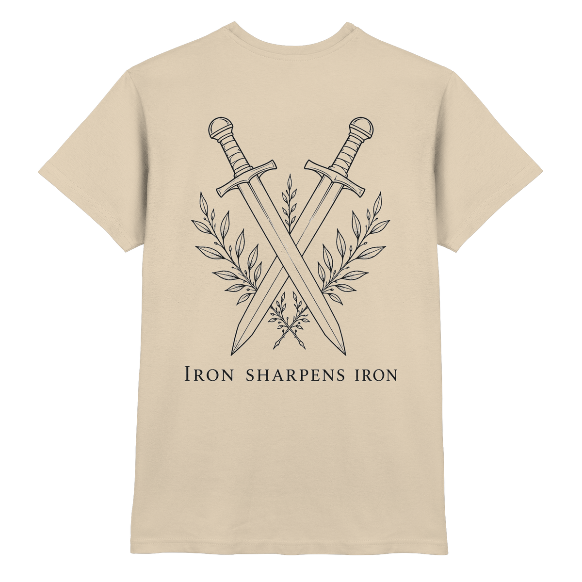 Premium-T-Shirt // Iron sharpens Iron  - Premium Shirt