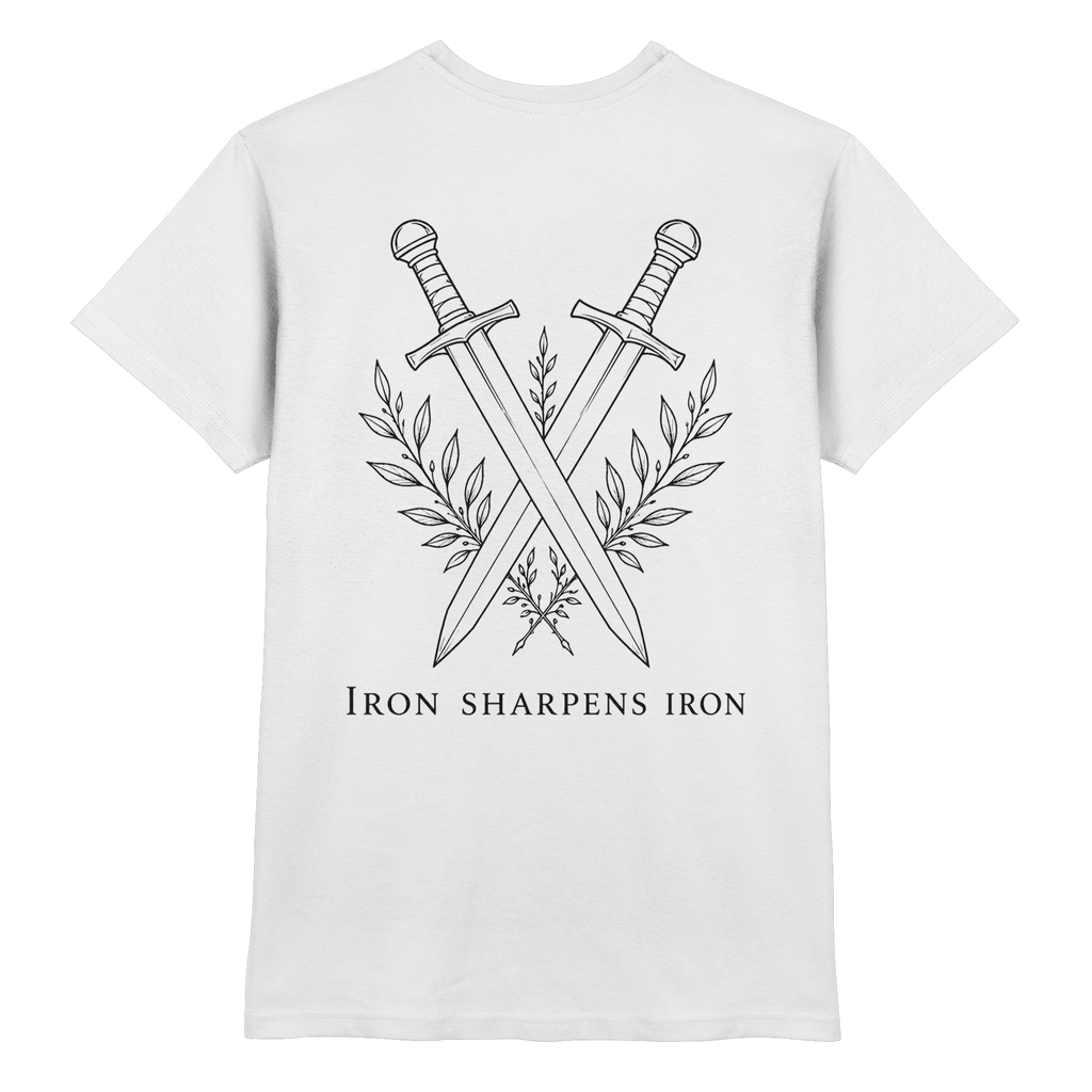 Premium-T-Shirt // Iron sharpens Iron  - Premium Shirt