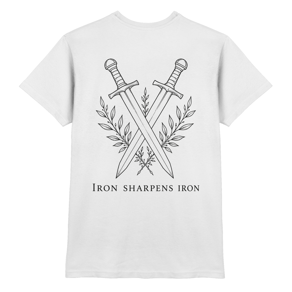 Premium-T-Shirt // Iron sharpens Iron  - Premium Shirt