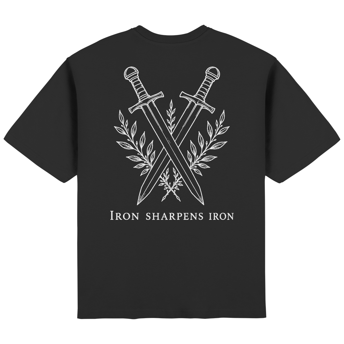 Streetwear Oversized T-Shirt // Iron sharpens Iron