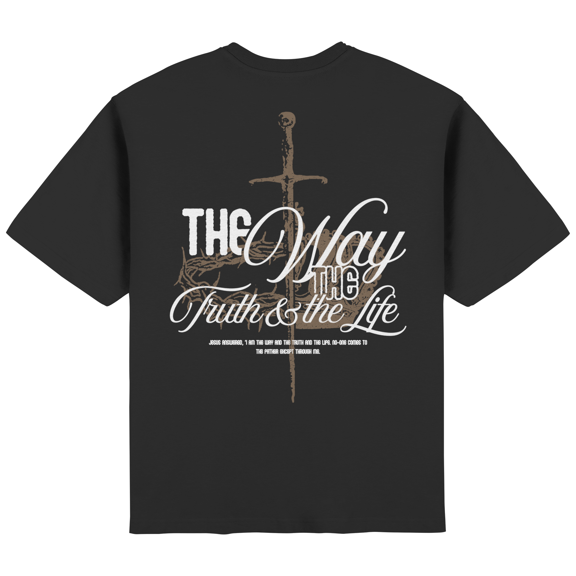 The truth, way, life // Streetwear Oversized T-Shirt