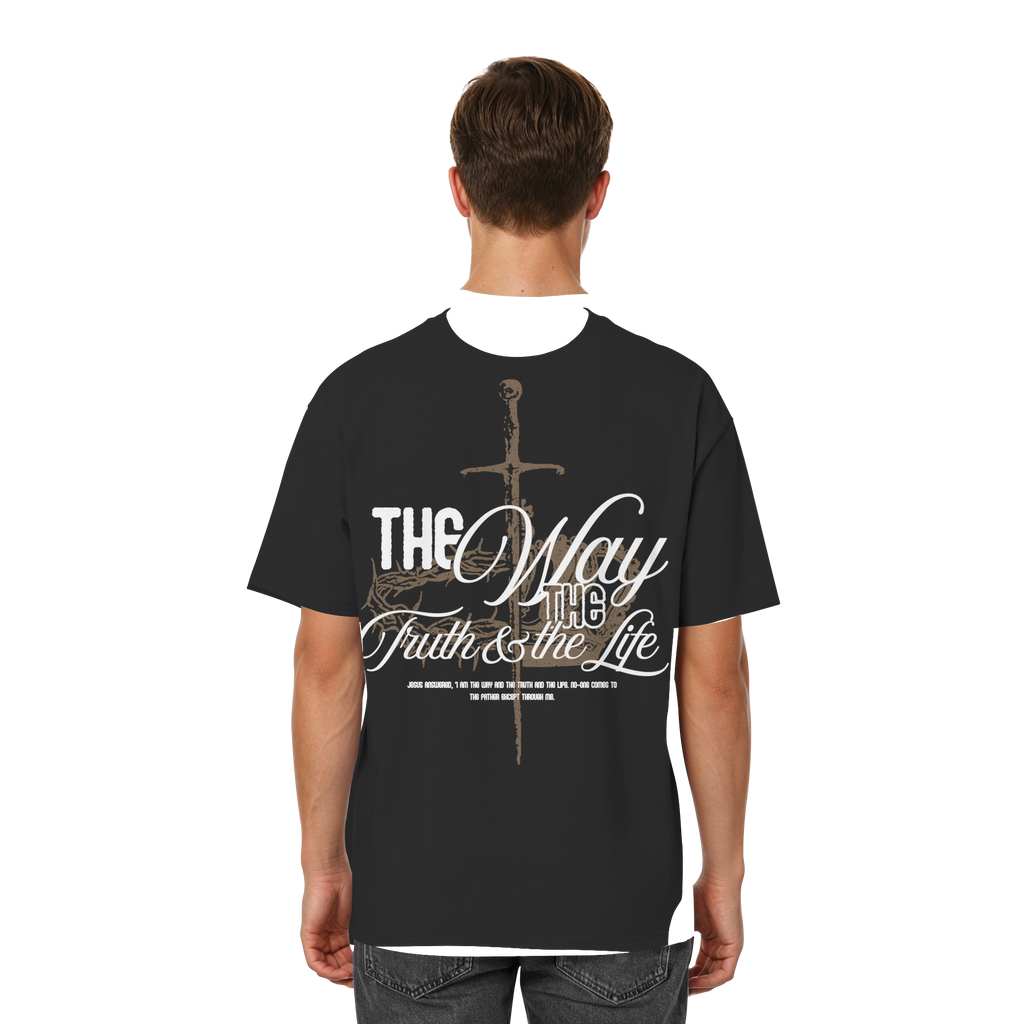 The truth, way, life // Streetwear Oversized T-Shirt
