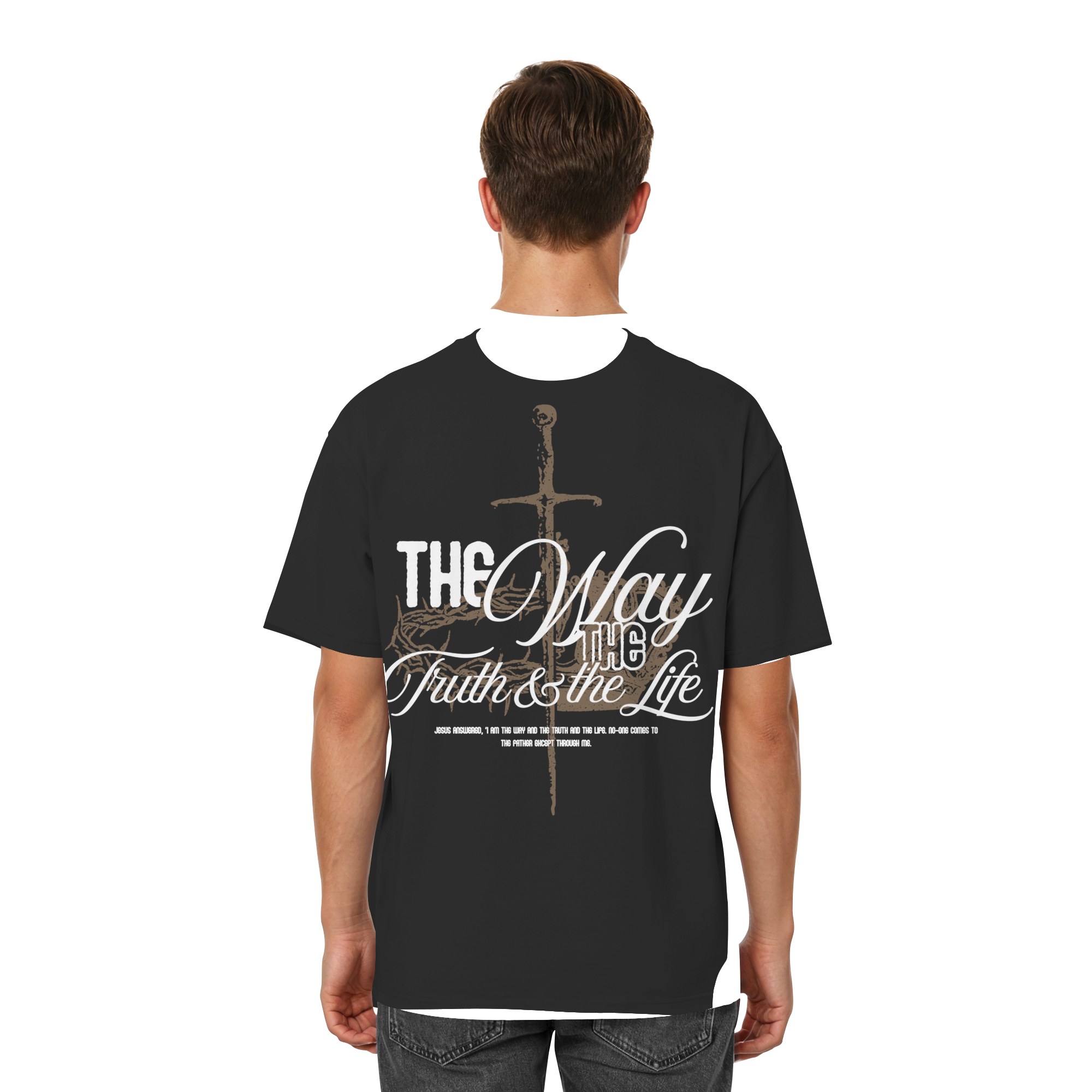 The truth, way, life // Streetwear Oversized T-Shirt