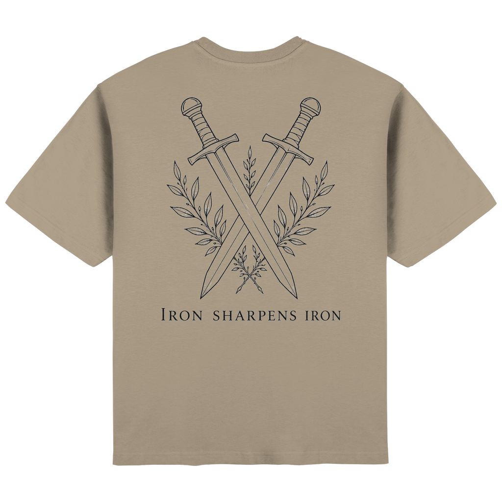 Streetwear Oversized T-Shirt // Iron sharpens Iron