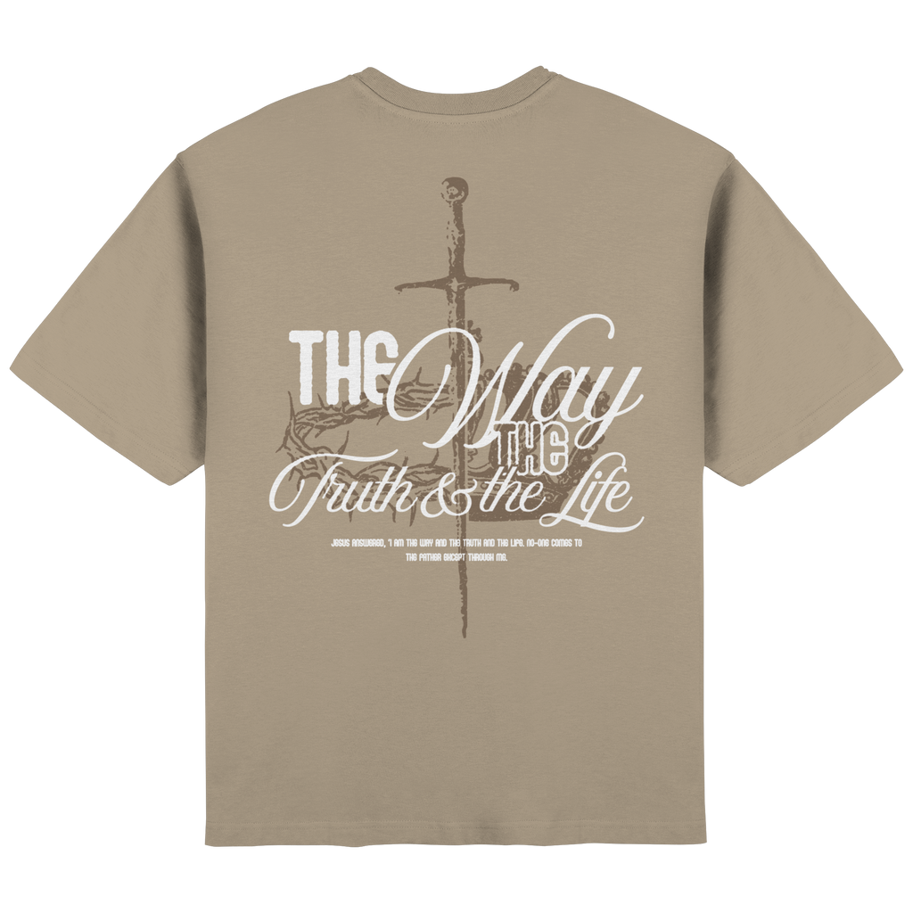 The truth, way, life // Streetwear Oversized T-Shirt