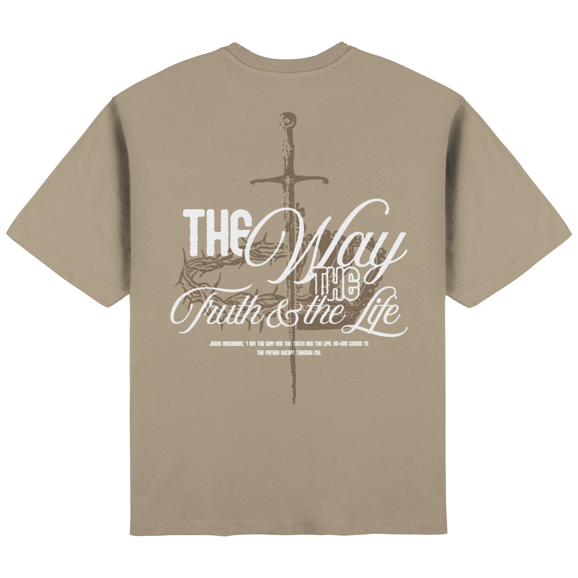 The truth, way, life // Streetwear Oversized T-Shirt