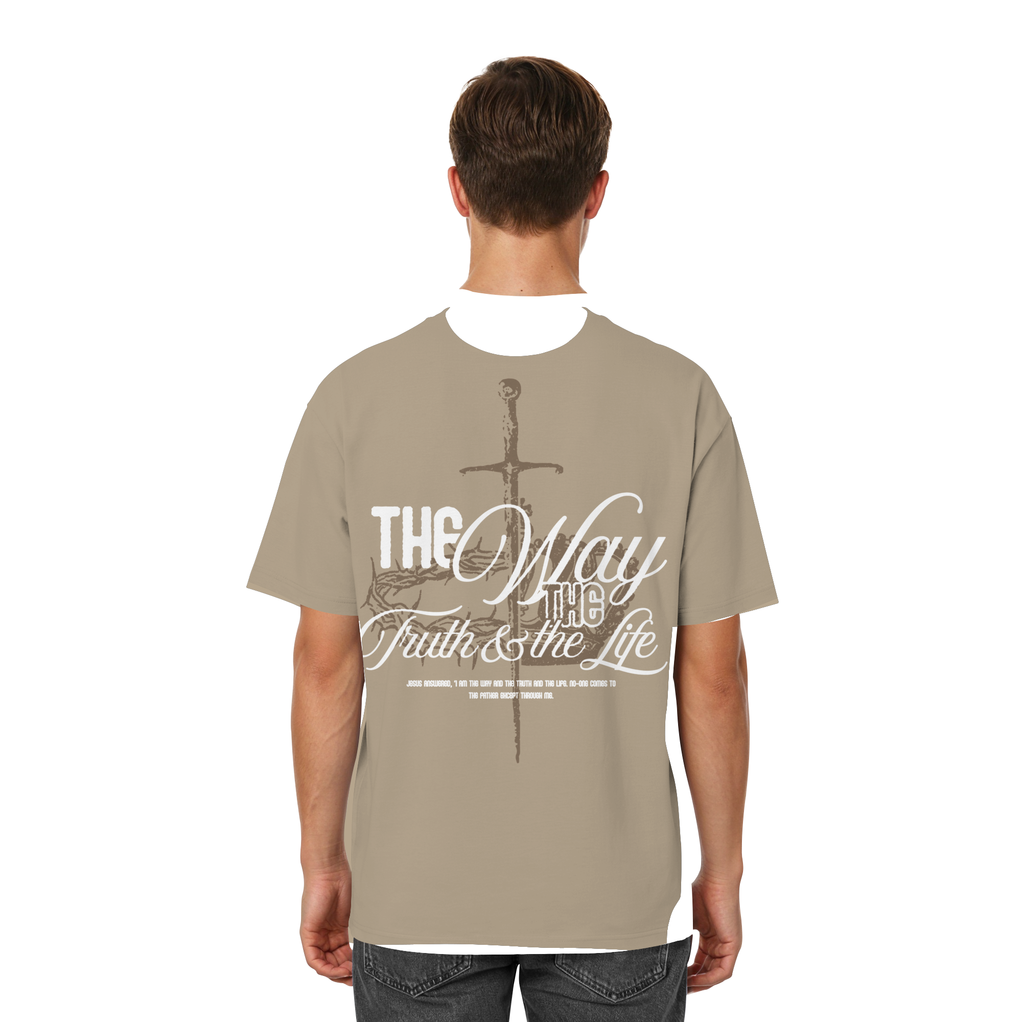 The truth, way, life // Streetwear Oversized T-Shirt