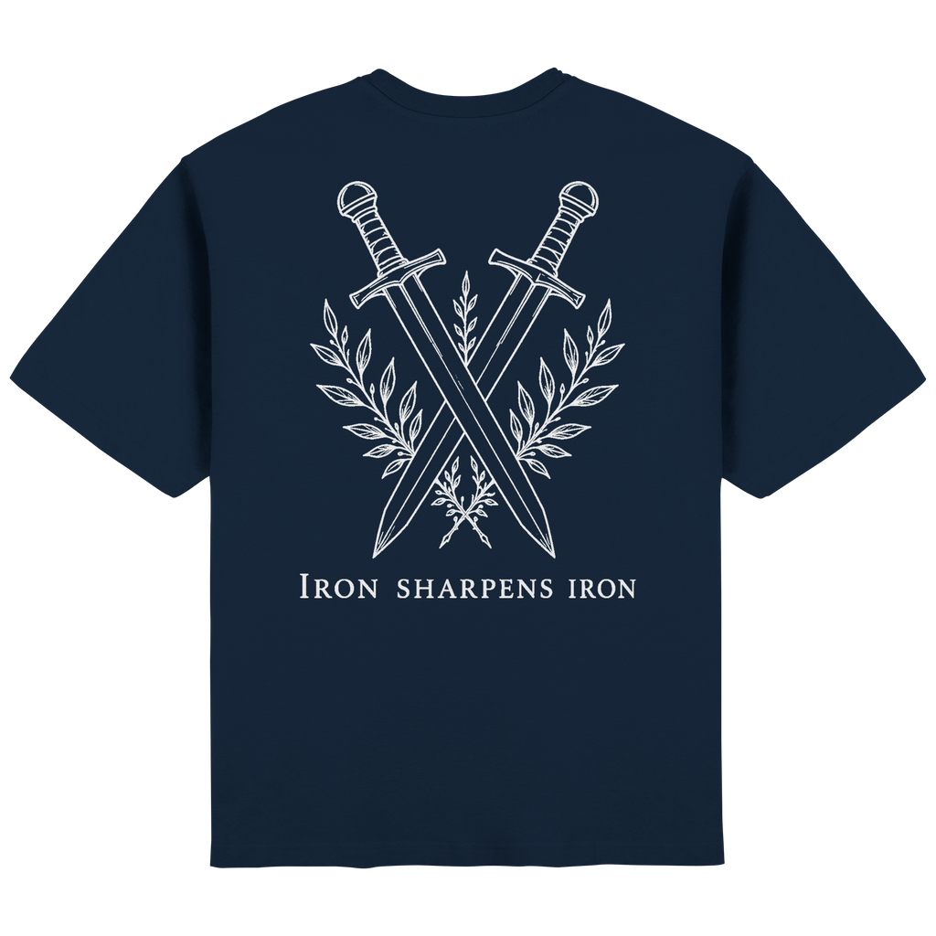 Streetwear Oversized T-Shirt // Iron sharpens Iron