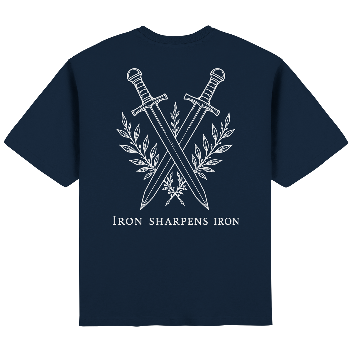 Streetwear Oversized T-Shirt // Iron sharpens Iron
