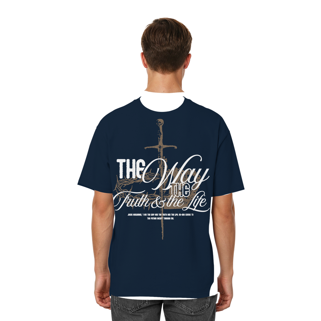 The truth, way, life // Streetwear Oversized T-Shirt