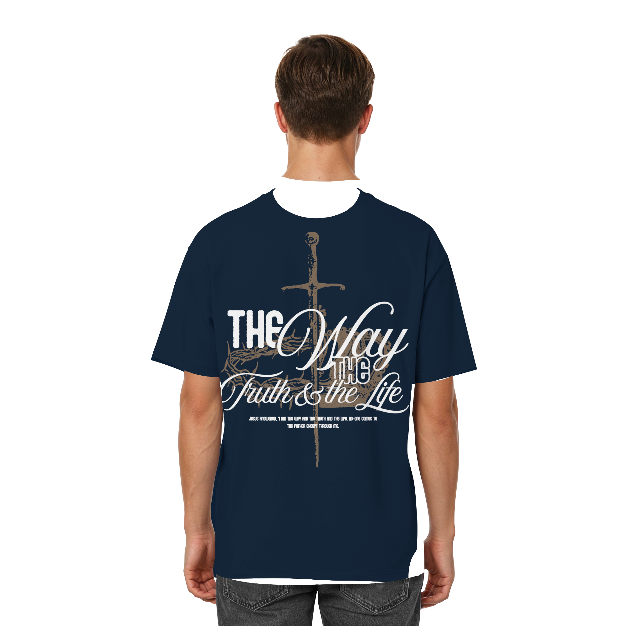 The truth, way, life // Streetwear Oversized T-Shirt
