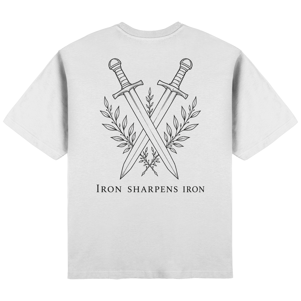 Streetwear Oversized T-Shirt // Iron sharpens Iron